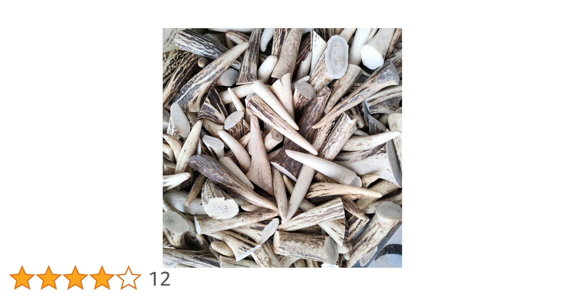 9kg 鹿の角　エゾシカ　角 端材　アクセサリー　パーツ素材 Amazon.co.jp: 鹿の角 エゾシカ 角 先端詰合わせ 1kg 端材